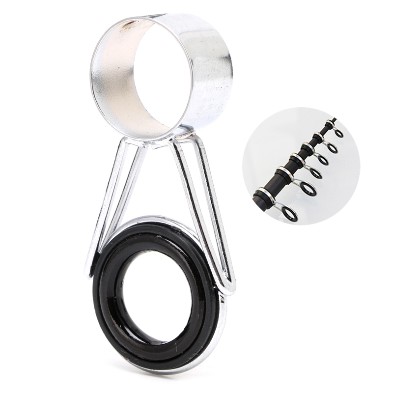 Fishing Equipment Parts - 7Pcs Telescopic Fishing Rod Guides Top