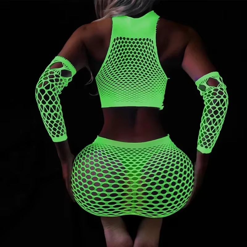 Fishing Equipment Net - Fishing Net Transparent Women's Sexy Two