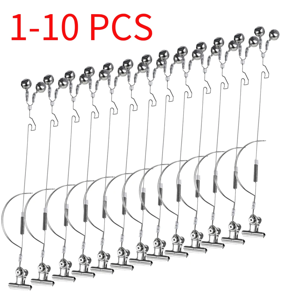 Fishing Equipment Tools - 1-10 PCS Fishing Bell Bite Alarms