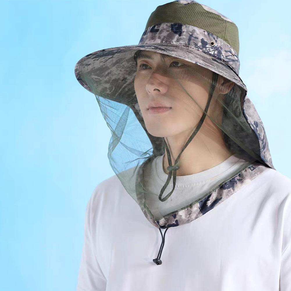Fishing Equipment Net - Fashion women Floral Mosquito Hat With