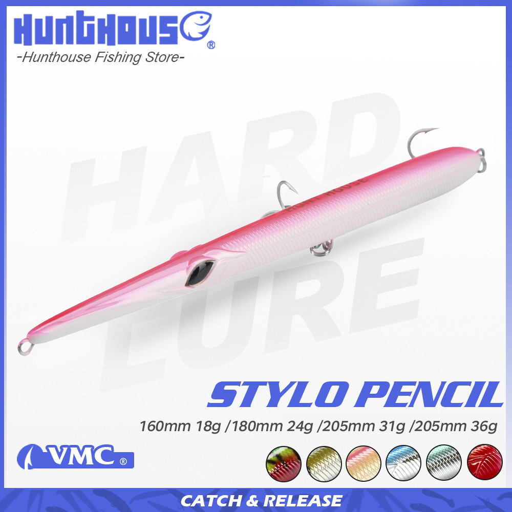 Fishing Equipment Parts - Hunthouse Stylo 160/180/205mm 18/24/31/36gSpinning Leurre Stickbait
