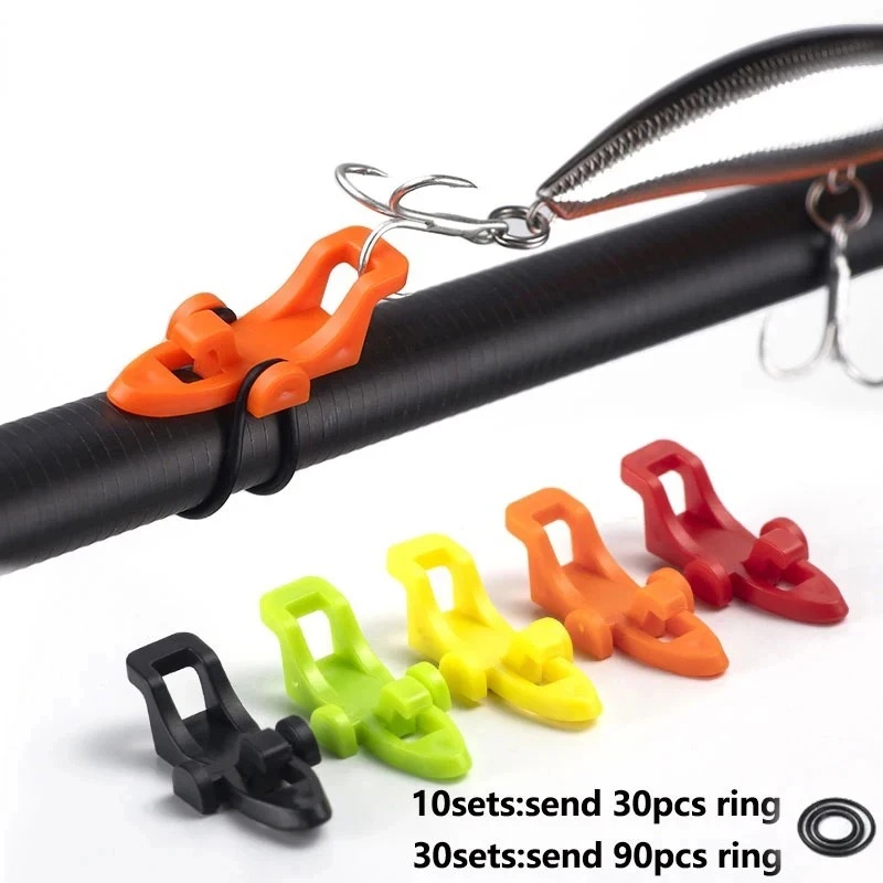 Fishing Equipment Tools - 10-20sets Fishing Rod Pole Hook Keeper