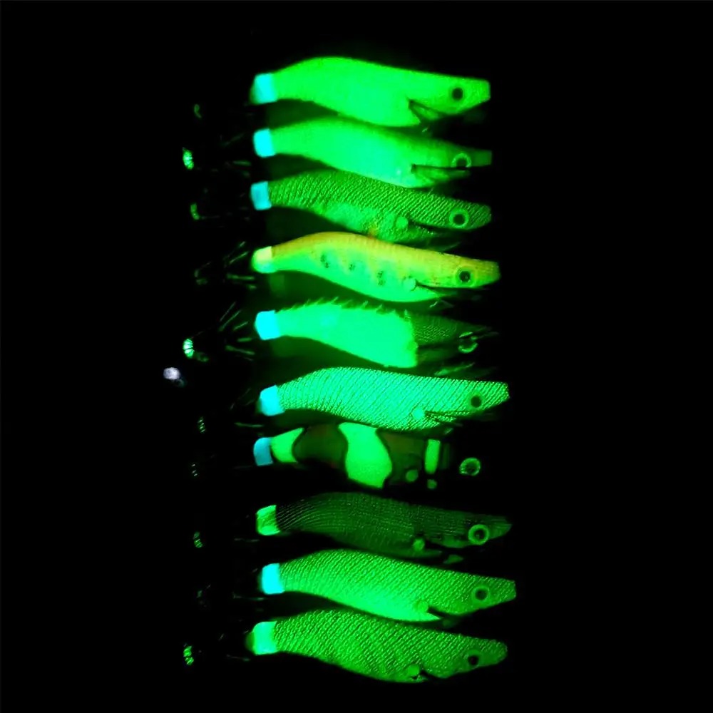 Luminous Squid Jig Lure Artifi - Saltwater Fishing Hook ulasan dan harga