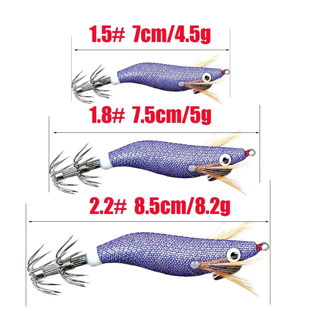 Luminous Squid Jig Lure Artifi - Saltwater Fishing Hook ulasan dan harga