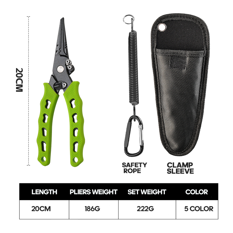 TAIYU 5-Color Stainless Steel  - Fishing Equipment Parts ulasan dan harga