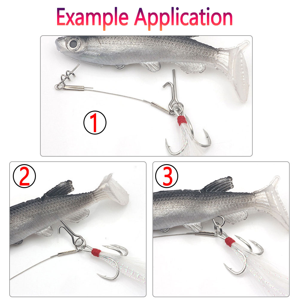 50/100pcs Fishing Bait Stinger - Fishing Equipment Tools ulasan dan harga