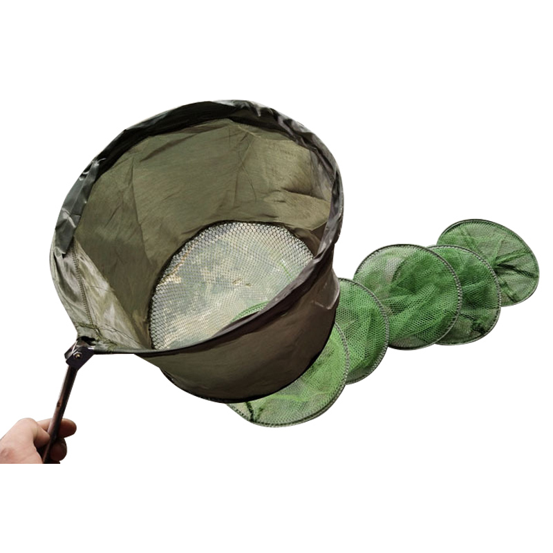 Folding Fishing Net Tackle Alu - Fishing Equipment Net ulasan dan harga