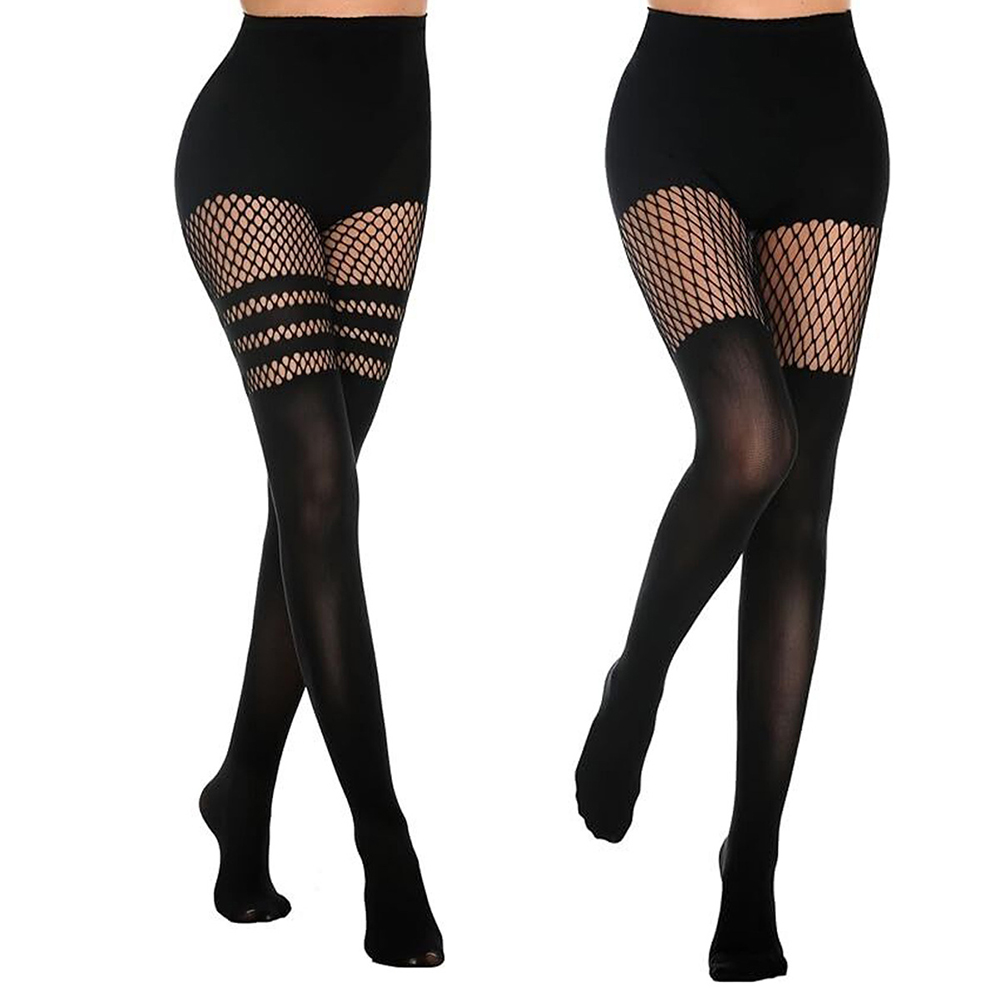 Black Hollow-Out Pantyhose Sus - Fishing Equipment Net ulasan dan harga