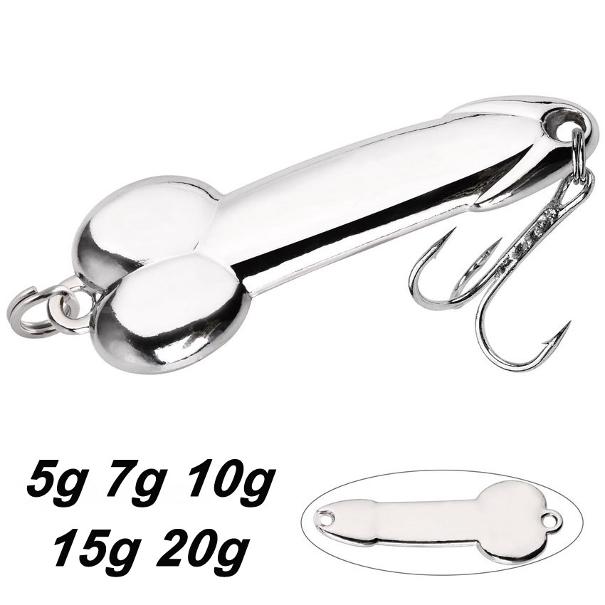 Metal Spoon Penis Shape Fishin - Fishing Equipment Parts ulasan dan harga