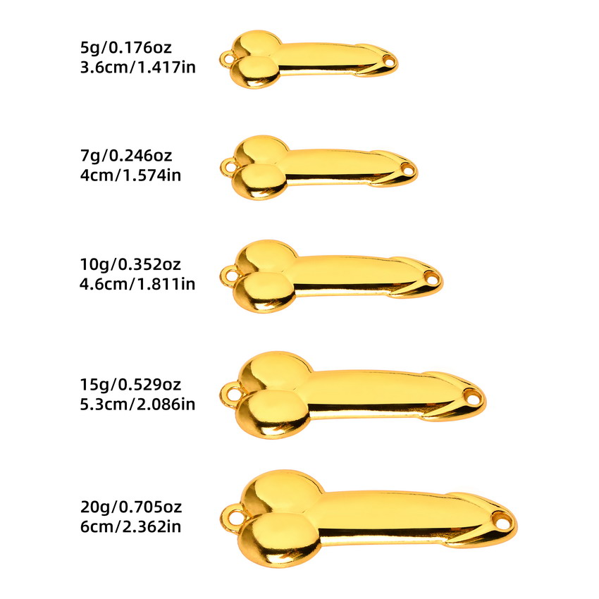 Metal Spoon Penis Shape Fishin - Fishing Equipment Parts ulasan dan harga