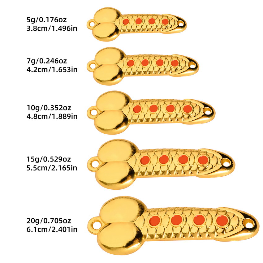 Metal Spoon Penis Shape Fishin - Fishing Equipment Parts ulasan dan harga