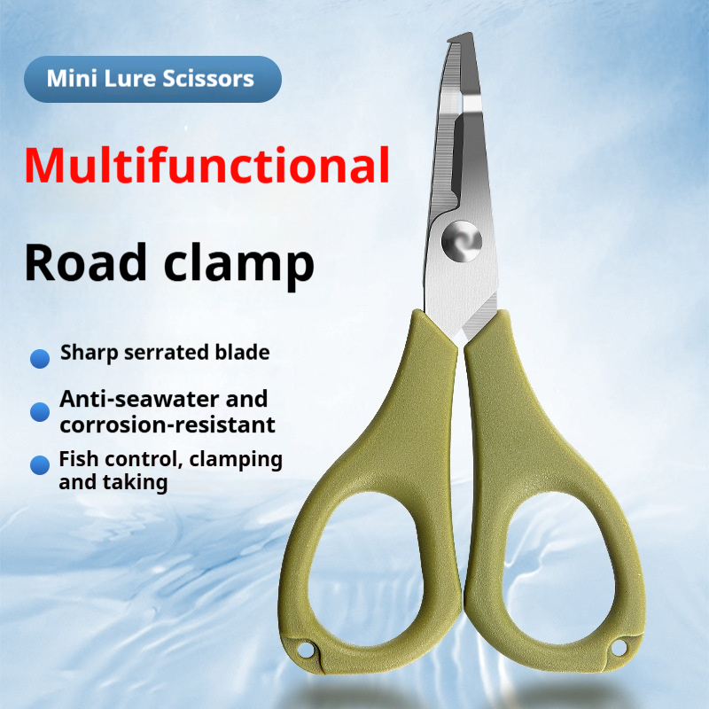 Mini Multi Functional Scissors - Fishing Equipment Parts ulasan dan harga