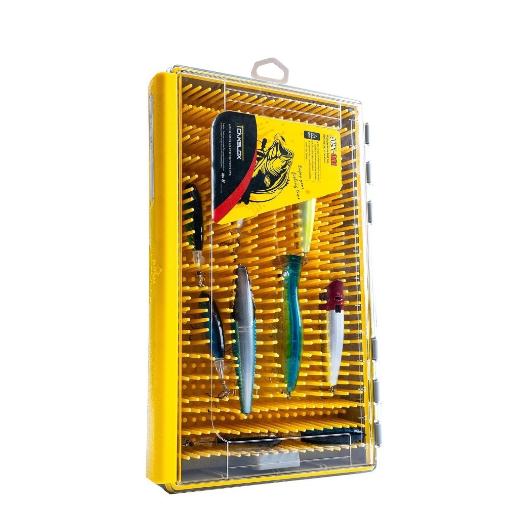Storage Box Yellow EDGE Flex C - Tackle Box ulasan dan harga