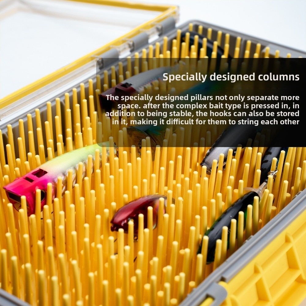 Storage Box Yellow EDGE Flex C - Tackle Box ulasan dan harga