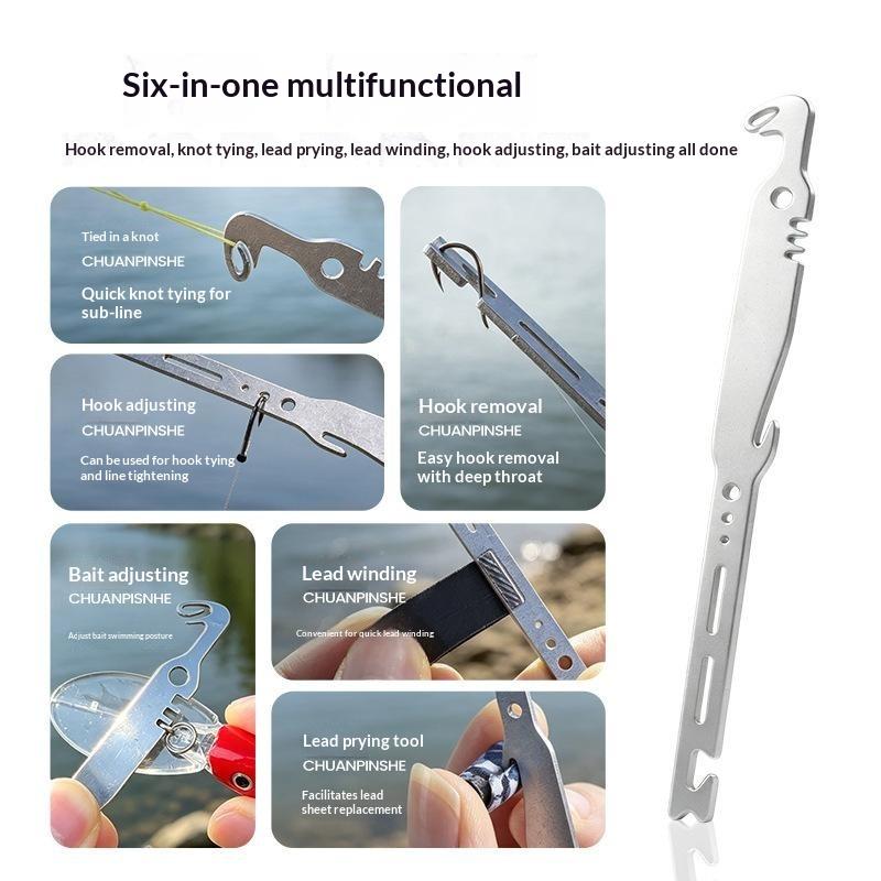 Hot Sale 6 In 1 Stainless Stee - Saltwater Fishing Hook ulasan dan harga