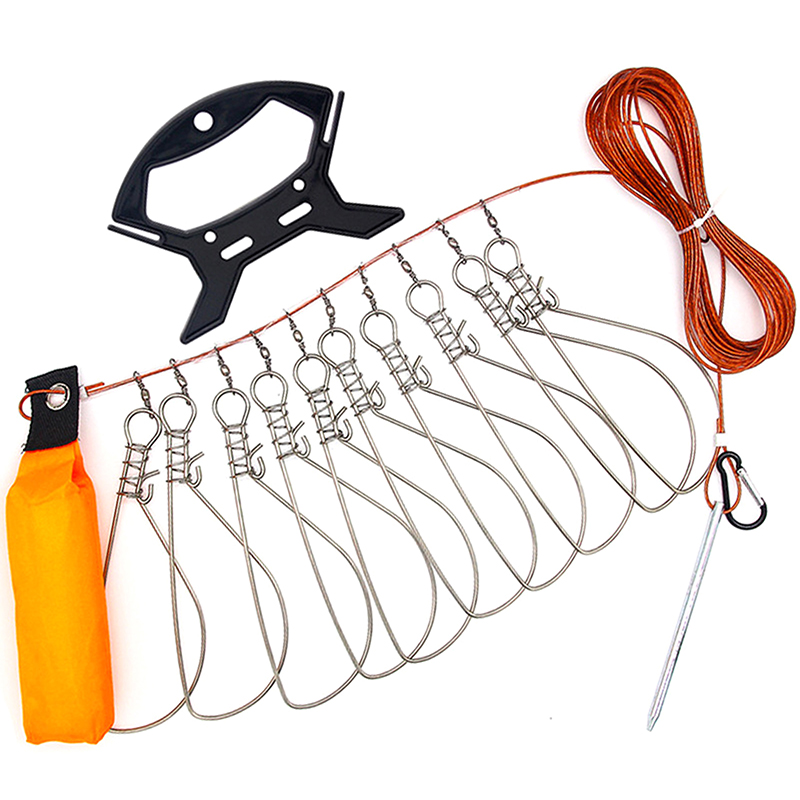 New【Stainless Steel Fishing Lo - Fishing Equipment Tools ulasan dan harga