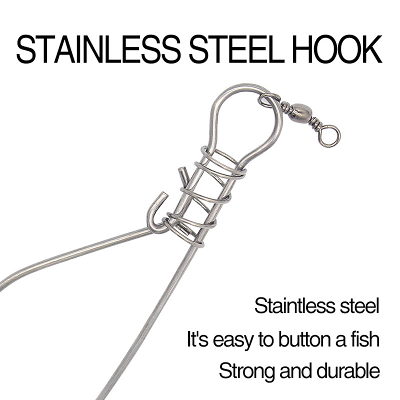 New【Stainless Steel Fishing Lo - Fishing Equipment Tools ulasan dan harga