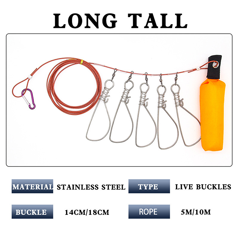 New【Stainless Steel Fishing Lo - Fishing Equipment Tools ulasan dan harga