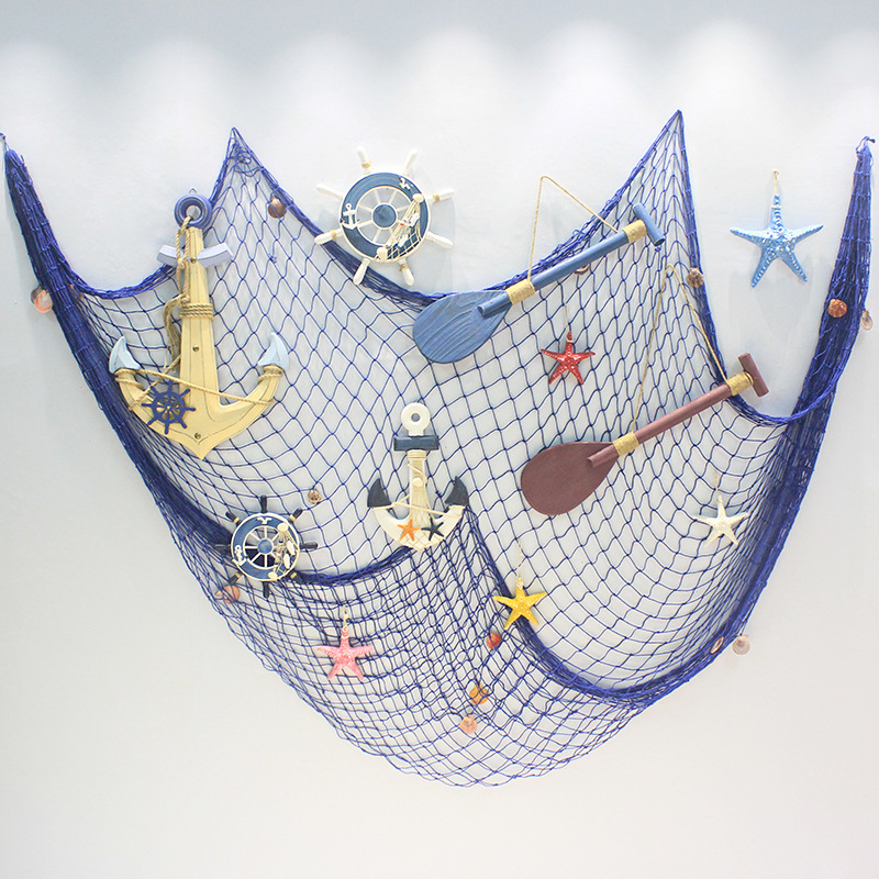 Fishing Net Navy Wall Hangings - Fishing Equipment Net ulasan dan harga