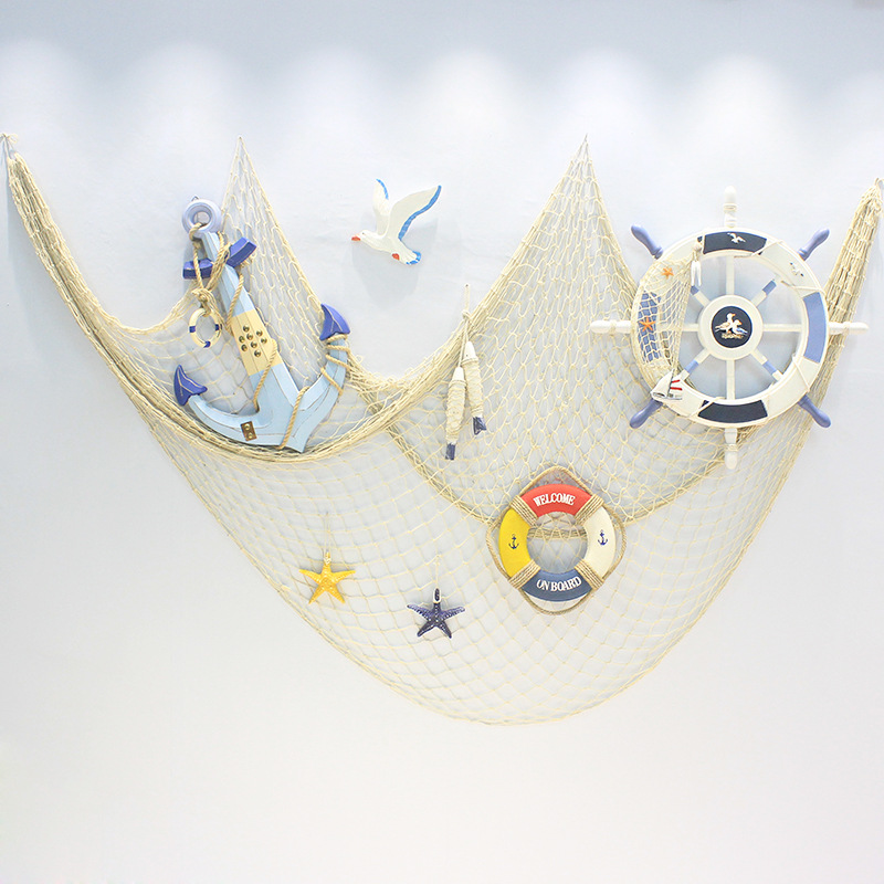 Fishing Net Navy Wall Hangings - Fishing Equipment Net ulasan dan harga