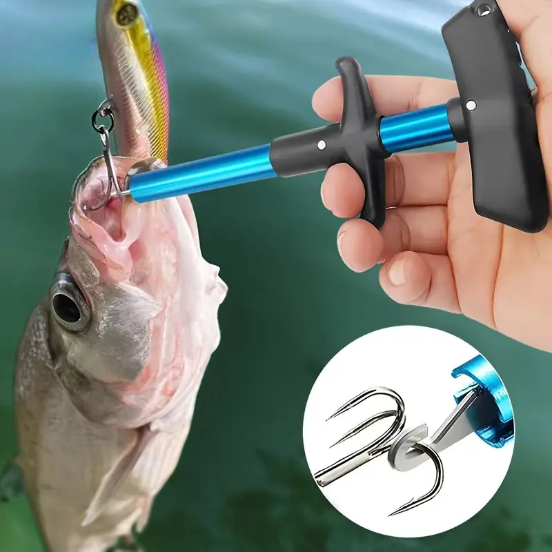 1pc Portable Aluminum T-Hook T - Fishing Equipment Parts ulasan dan harga