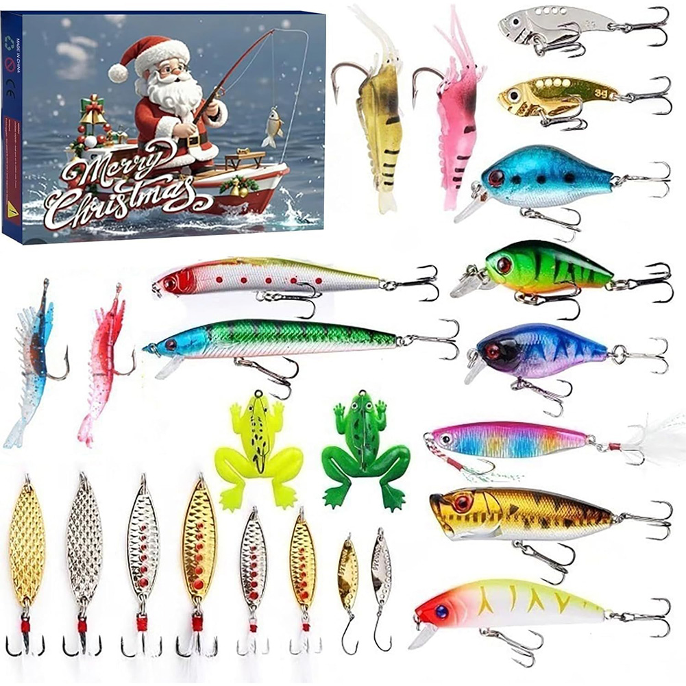 Christmas Fishing Tackle Gift  - Tackle Box ulasan dan harga