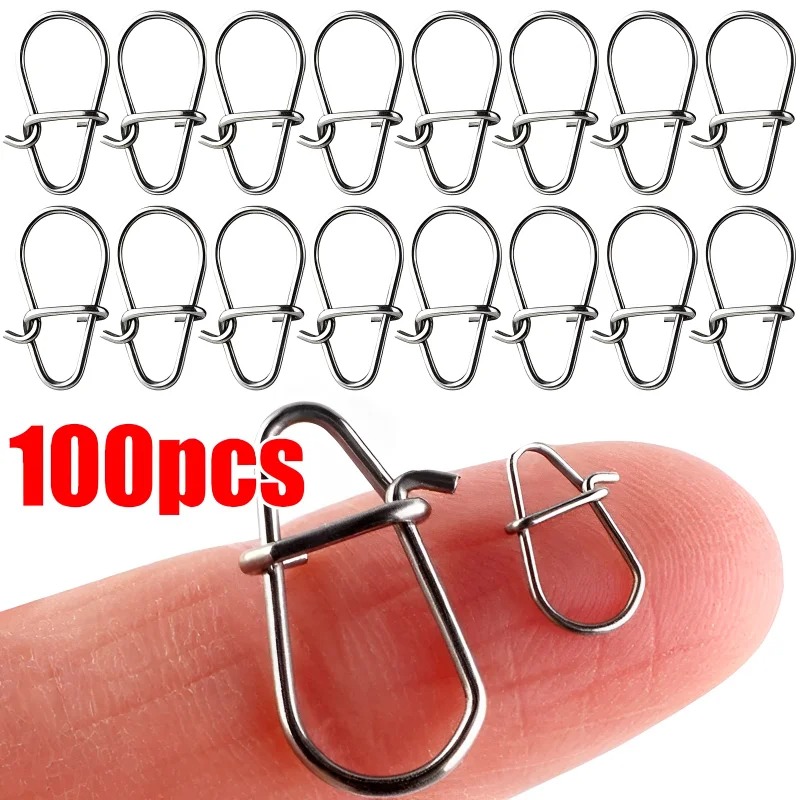 100PCS Stainless Steel Fishing - Fishing Equipment Tools ulasan dan harga